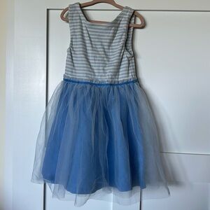 Boden Girls Dress with Tulle Skirt